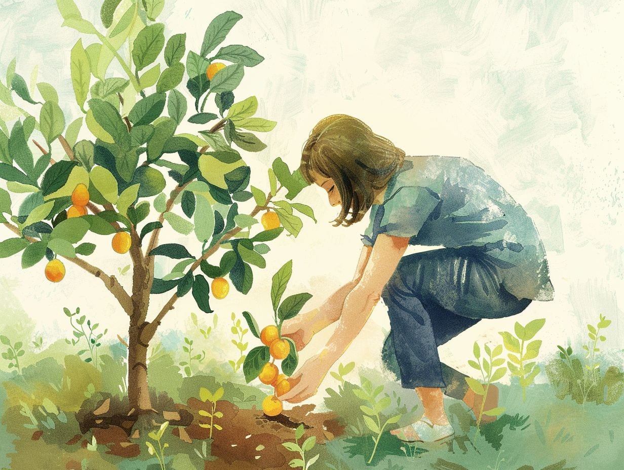 Planter l'abricotier