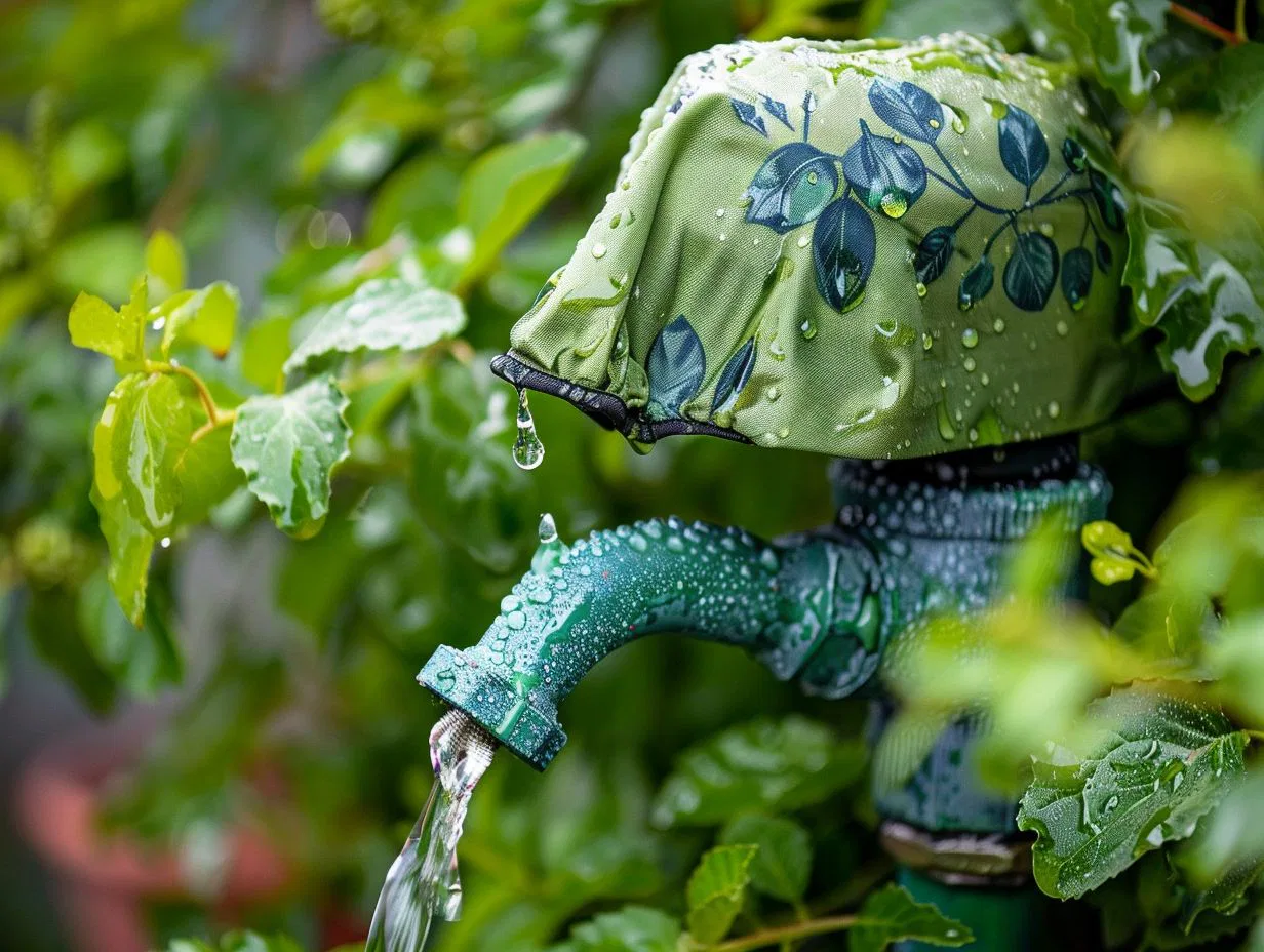 Instructions pour habiller un robinet de jardin